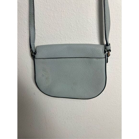 Kate Spade Leila Mini Flap Crossbody Avalon Mist Green Blue See Description - Picture 8 of 16